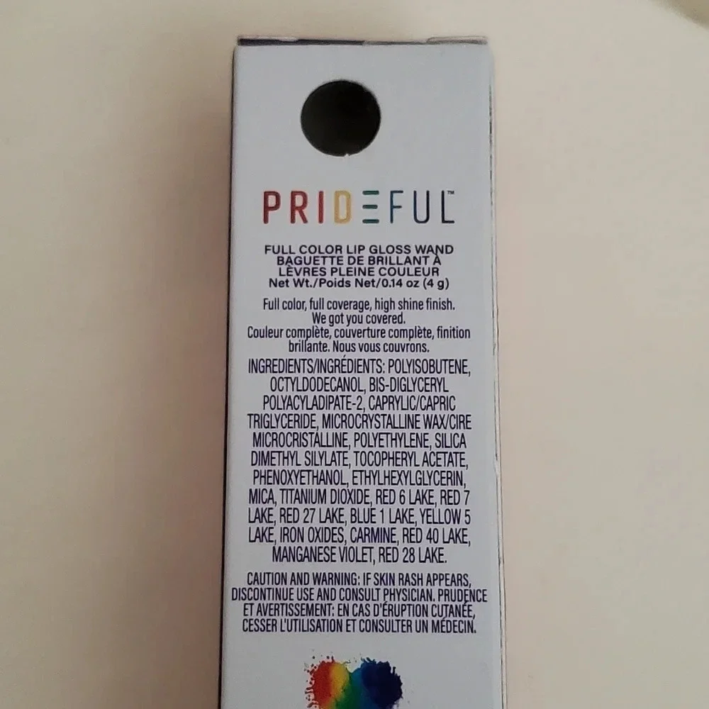 New Prideful Lip Service Henderson Full Color Lip Gloss .14oz